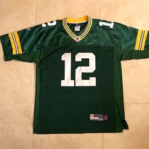 Green Bay Packers Aaron Rodgers #12 Rebok NFL jersey